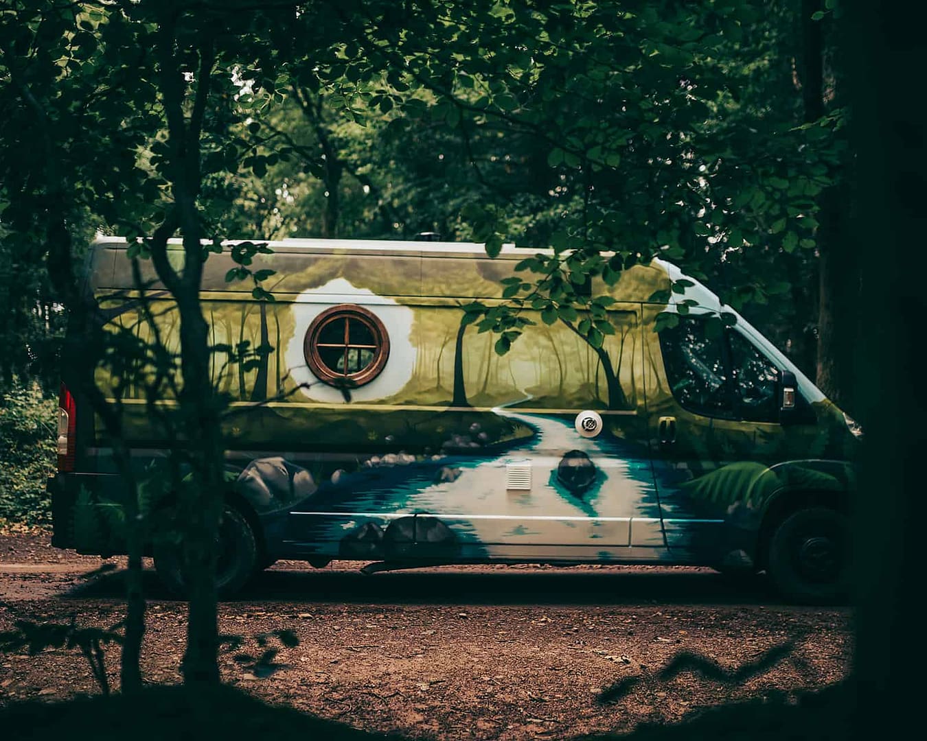 Salamander Stoves The Hobbit Small Wood Burning Stove Installed In A Supertramped Co Van Conversion Vera 1