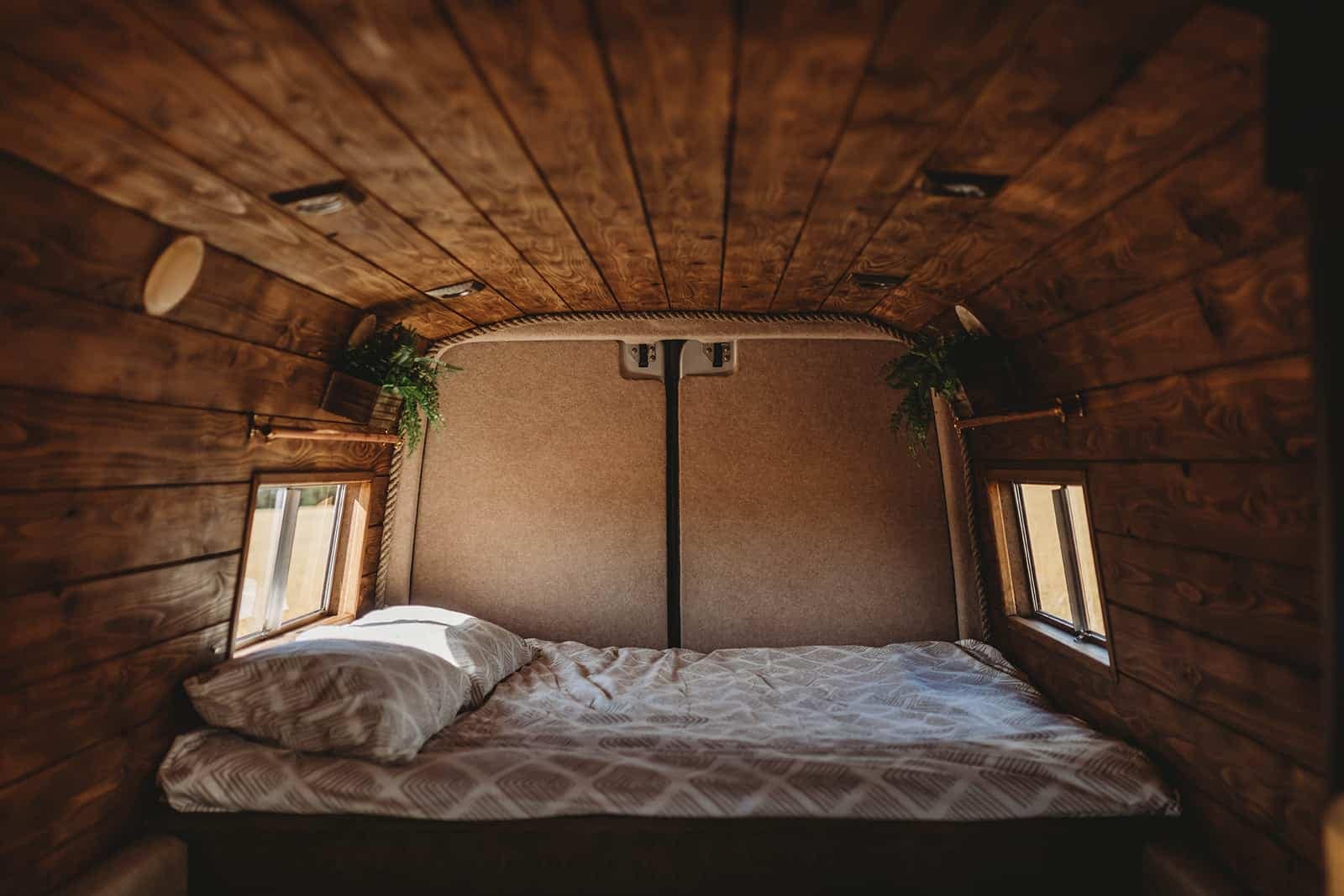 Salamander Stoves The Hobbit Small Wood Burning Stove Installed In A Supertramped Co Van Conversion Faith 5