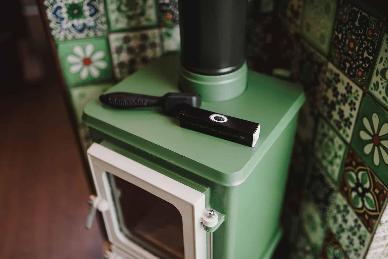 Salamander Stoves The Hobbit Small Wood Burning Stove Installed In A Supertramped Co Van Conversion Rumi 4