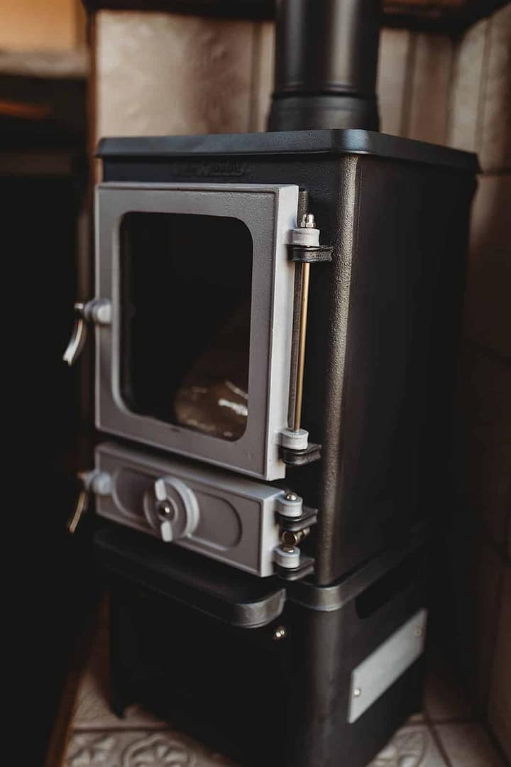 Salamander Stoves The Hobbit Small Wood Burning Stove Installed In A Supertramped Co Van Conversion Faith 3