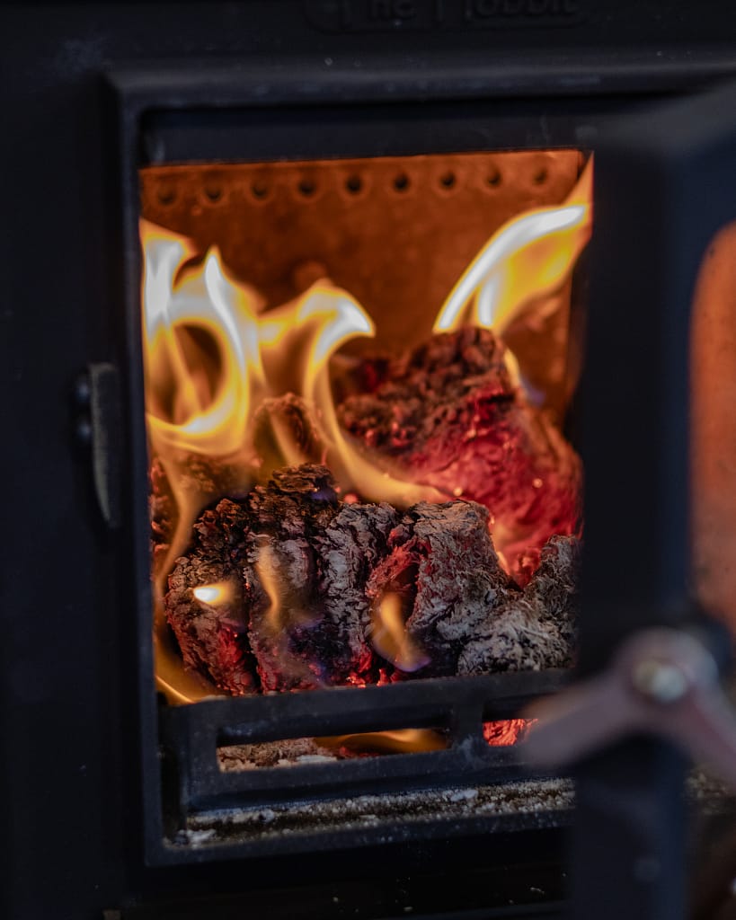 the benefits of a wood burning stove